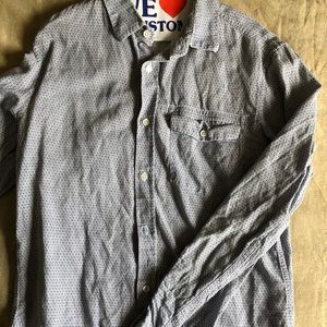 Banana Republic M blue Shirt button up